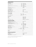 Preview for 2 page of NAD 3100 Specification Sheet