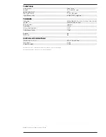 Preview for 3 page of NAD 5080 Specification Sheet