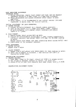 Preview for 5 page of NAD 7000 Monitor series Service Manual