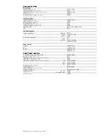 Preview for 3 page of NAD 7140 Specification Sheet