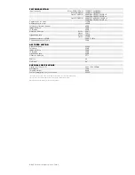 Preview for 4 page of NAD 7140 Specification Sheet