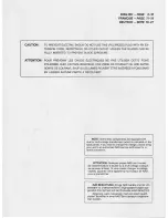Предварительный просмотр 2 страницы NAD 7175PE Instructions For Installation And Operation Manual
