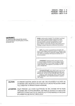 Preview for 2 page of NAD 7220PE 7020e Instructions For Installation And Operation Manual
