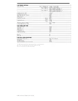 Preview for 4 page of NAD 7240PE Specification Sheet