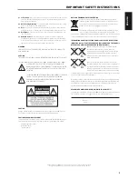 Предварительный просмотр 3 страницы NAD C 3900DD Owner'S Manual