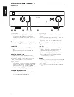 Предварительный просмотр 6 страницы NAD C 3900DD Owner'S Manual