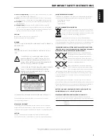 Preview for 3 page of NAD C 446 Owner'S Manual