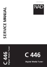 Preview for 1 page of NAD C 446 Service Manual