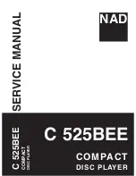 NAD C 525BEE Service Manual preview