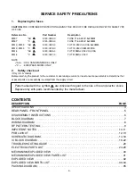 Preview for 3 page of NAD C 542 Service Manual