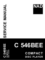 NAD C 546BEE Service Manual preview