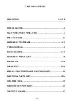 Предварительный просмотр 2 страницы NAD C 720BEE Service Manual
