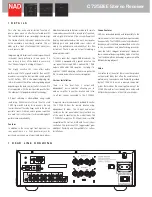 Preview for 2 page of NAD C 725BEE Specifications