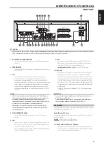 Предварительный просмотр 9 страницы NAD C3050 LE Owner'S Manual