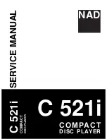 NAD C521i Service Manual preview