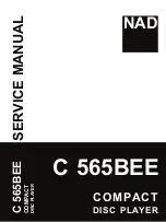 NAD C565BEE Service Manual preview