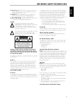 Предварительный просмотр 3 страницы NAD C715 DAB Owner'S Manual