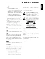 Предварительный просмотр 3 страницы NAD C717 Owner'S Manual