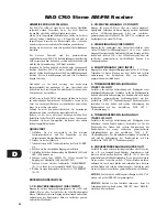 Предварительный просмотр 22 страницы NAD C740 Owner'S Manual