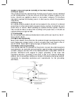 Preview for 5 page of NAD CAB-D7050 Manual