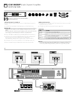 NAD CI 8-150 DSP Quick Setup Manual предпросмотр