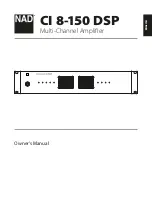 Предварительный просмотр 3 страницы NAD CI 8-150 DSP Quick Setup Manual