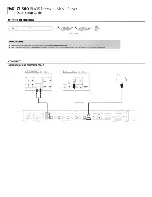 NAD Cl 580 Quick Setup Manual preview