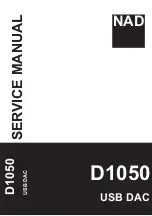 NAD D5100 Service Manual предпросмотр