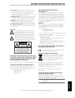 Предварительный просмотр 3 страницы NAD M15HD Owner'S Manual