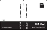 NAD M2 AH Service Manual предпросмотр