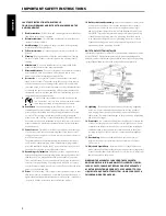 Предварительный просмотр 2 страницы NAD M2 - CONNECTING A SUBWOOFER Owner'S Manual