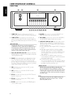 Предварительный просмотр 6 страницы NAD M2 - CONNECTING A SUBWOOFER Owner'S Manual