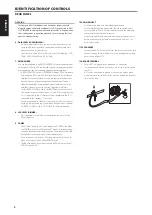 Preview for 8 page of NAD M23 User Manual