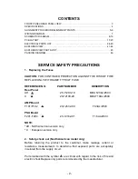 Предварительный просмотр 2 страницы NAD M25 C Service Manual