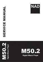 Preview for 1 page of NAD M50.2 Service Manual