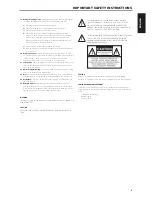 Preview for 3 page of NAD M52 Owner'S Manual