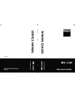 NAD Masters M3 Service Manual preview