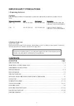 Предварительный просмотр 3 страницы NAD T 163 Service Manual