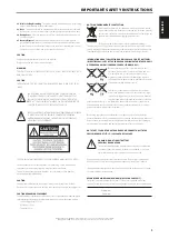 Preview for 3 page of NAD T 758 Owner'S Manual