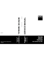 NAD T531AH Service Manual preview