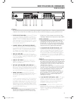 Предварительный просмотр 37 страницы NAD T577 Owner'S Manual