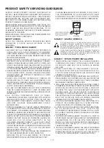 Предварительный просмотр 3 страницы NAD T737 Service Manual