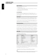 Preview for 6 page of NAD T765 HD Owner'S Manual