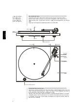 Preview for 8 page of NAD TURNTABLE C 552 Manual