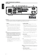 Предварительный просмотр 8 страницы NAD VISO THREE Owner'S Manual