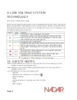 Предварительный просмотр 8 страницы NADAIR 700-AL-22 User Manual