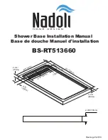 Предварительный просмотр 1 страницы Nadoli BS-RT513660 Installation Manual