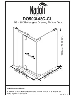 Nadoli DO503648C-CL Manual preview