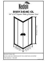 Preview for 7 page of Nadoli DS513434C-CL Installation Instruction Sheet