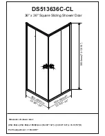 Preview for 8 page of Nadoli DS513434C-CL Installation Instruction Sheet